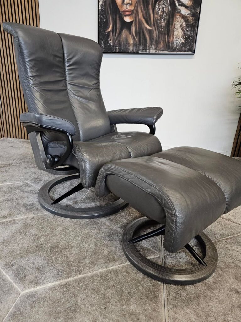Stressless® Blues Signature lenestol m/krakk- Pent brukt!