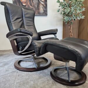 Stressless® Blues(L) Signature lenestol m/krakk