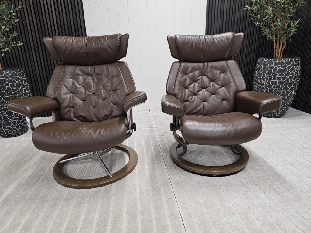 2 stk. Stressless® Skyline (M) lenestoler- Pent brukt!