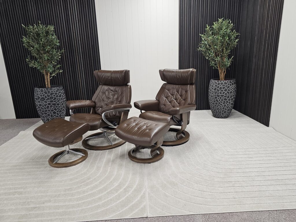 2 stk. Stressless® Skyline (M) lenestoler- Pent brukt!