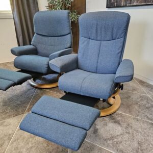 2 stk. Elektrisk Stressless® lenestol