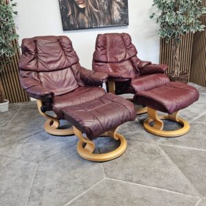 2 stk. Stressless® Reno(M) lenestoler