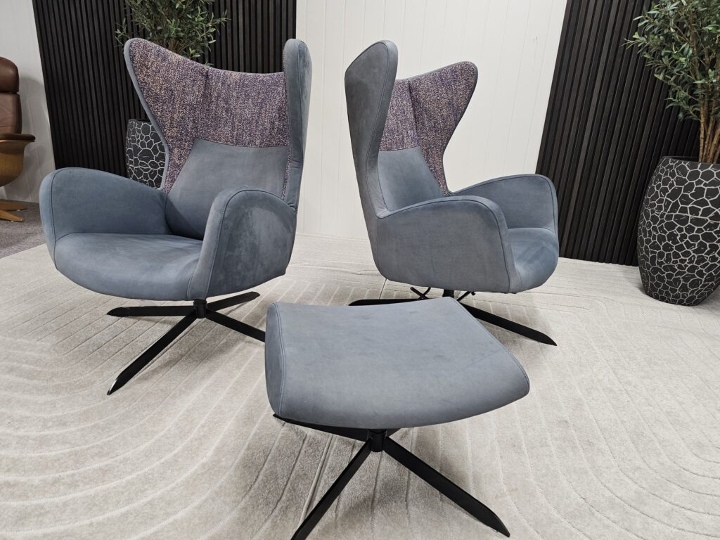2 stk. Bolia Solo lenestoler m/krakk: NY PRIS: 90.000,-