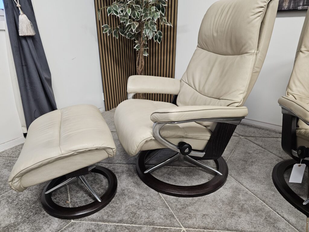 1 stk. Stressless® View (M) Signature lenestol m/krakk