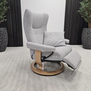 Stressless® Wing(M) Power elektrisk lenestol fra Ekornes