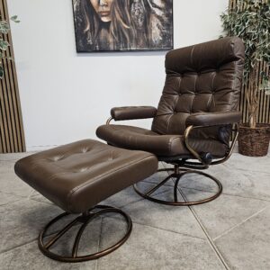 Stressless Original 1974 lenestol m/krakk fra Ekornes