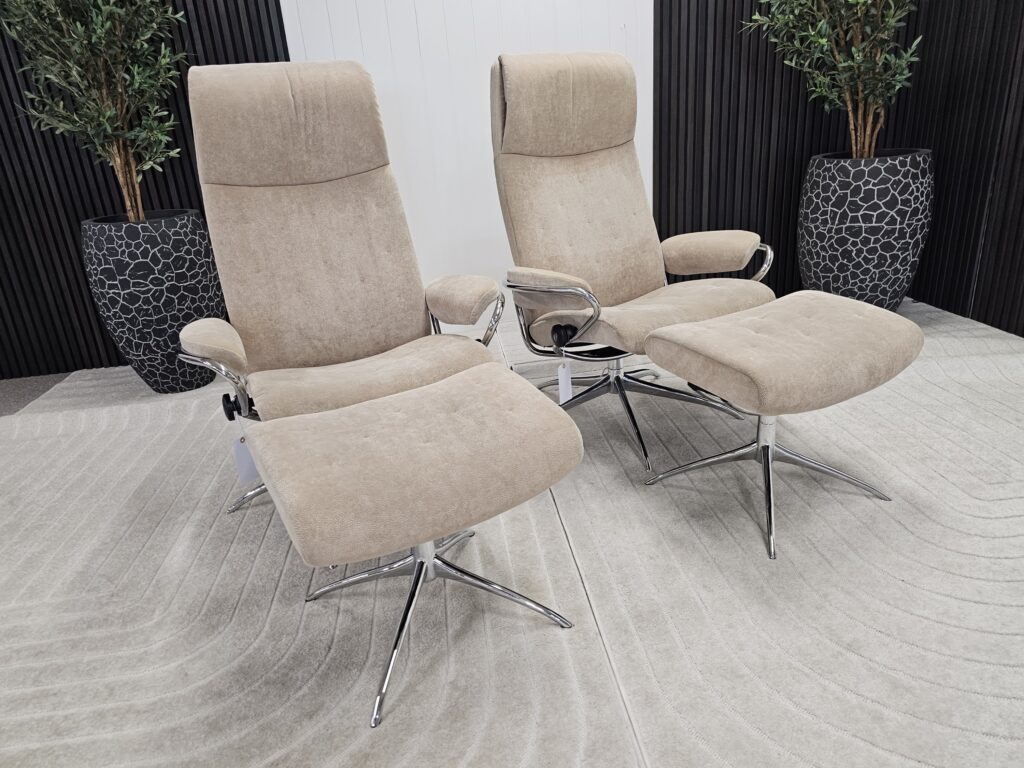 2 stk. Stressless® London lenestoler fra Ekornes
