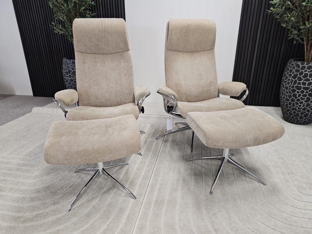 2 stk. Stressless® London lenestoler fra Ekornes