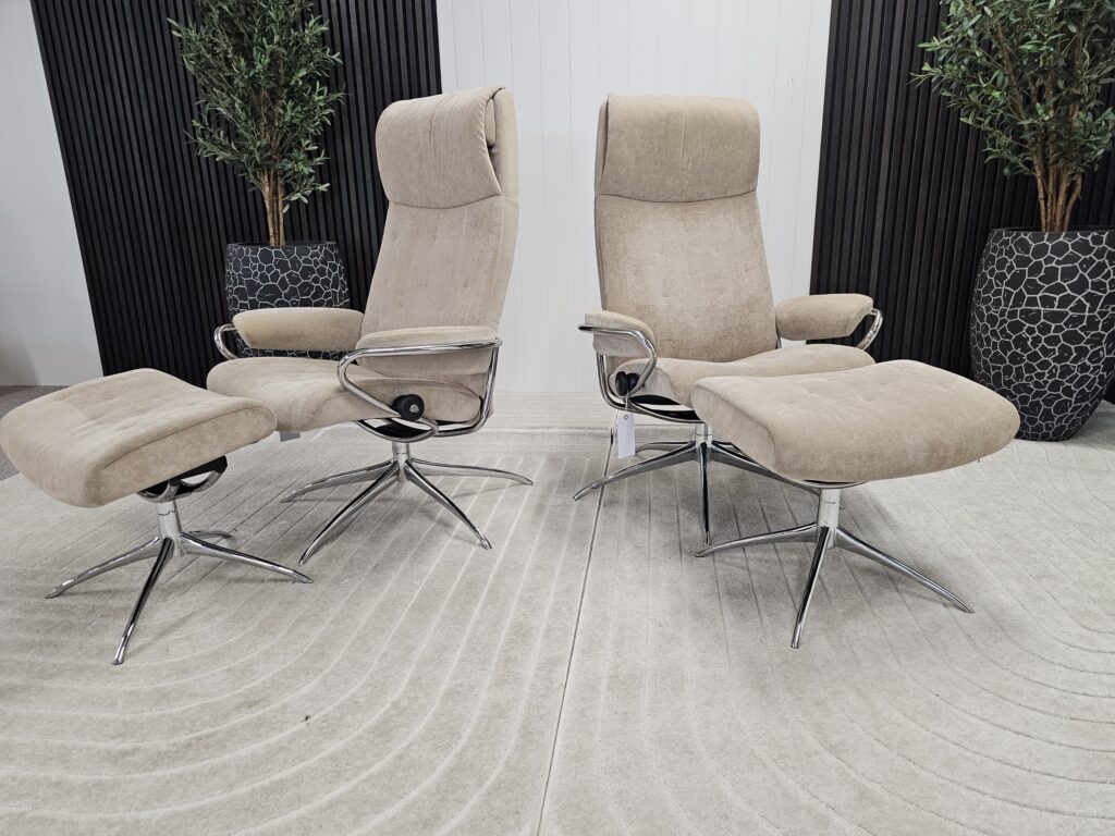 2 stk. Stressless® London lenestoler fra Ekornes