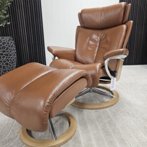 Stressless® Magic (M) lenestol med krakk fra Ekornes