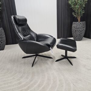 Bolia Saga | Lenestol+ puff | Strøken stand | Rask levering!