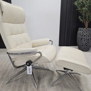 Stressless® London lenestol med krakk fra Ekornes