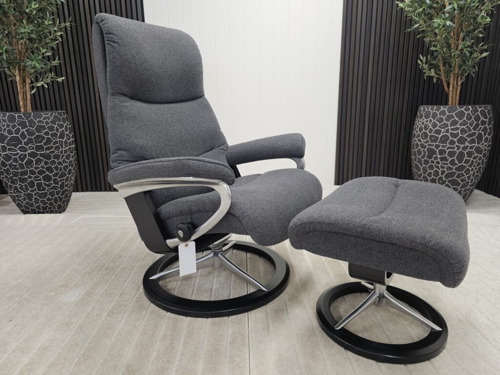 Stressless® View (L) Signature lenestol m/krakk fra Ekornes