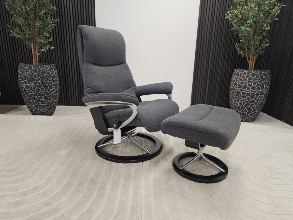 Stressless® View (L) Signature lenestol m/krakk fra Ekornes