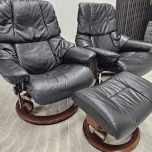 2 stk. Stressless® Reno(M) Classic lenestoler m/krakk fra Ekornes