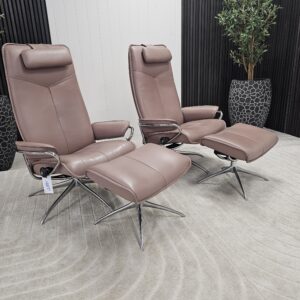 2 stk. Stressless® City lenestoler fra Ekornes