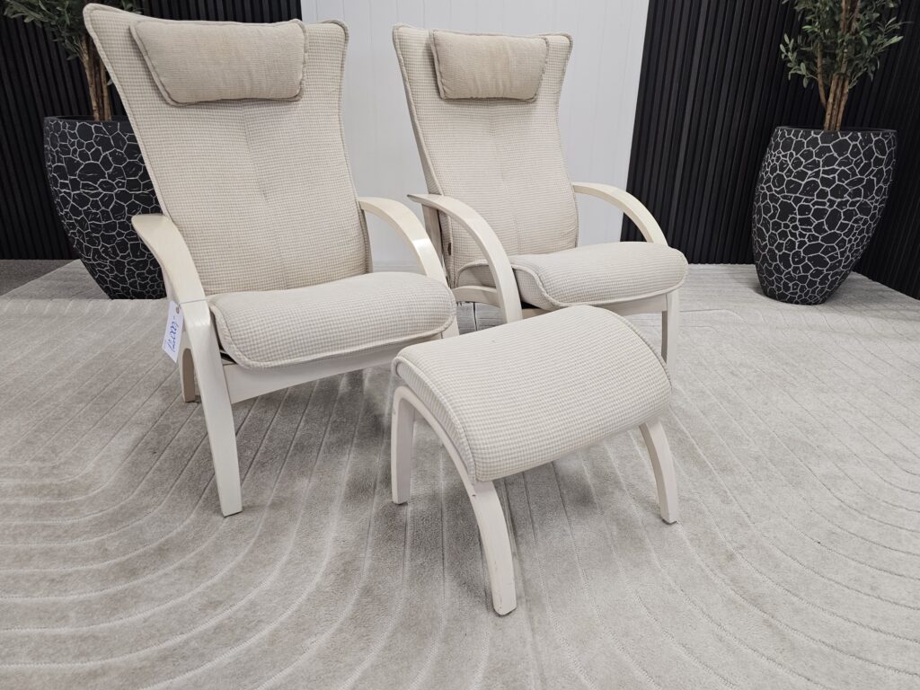 2 stk. Brunstad Delta Adventure lenestoler m/krakk