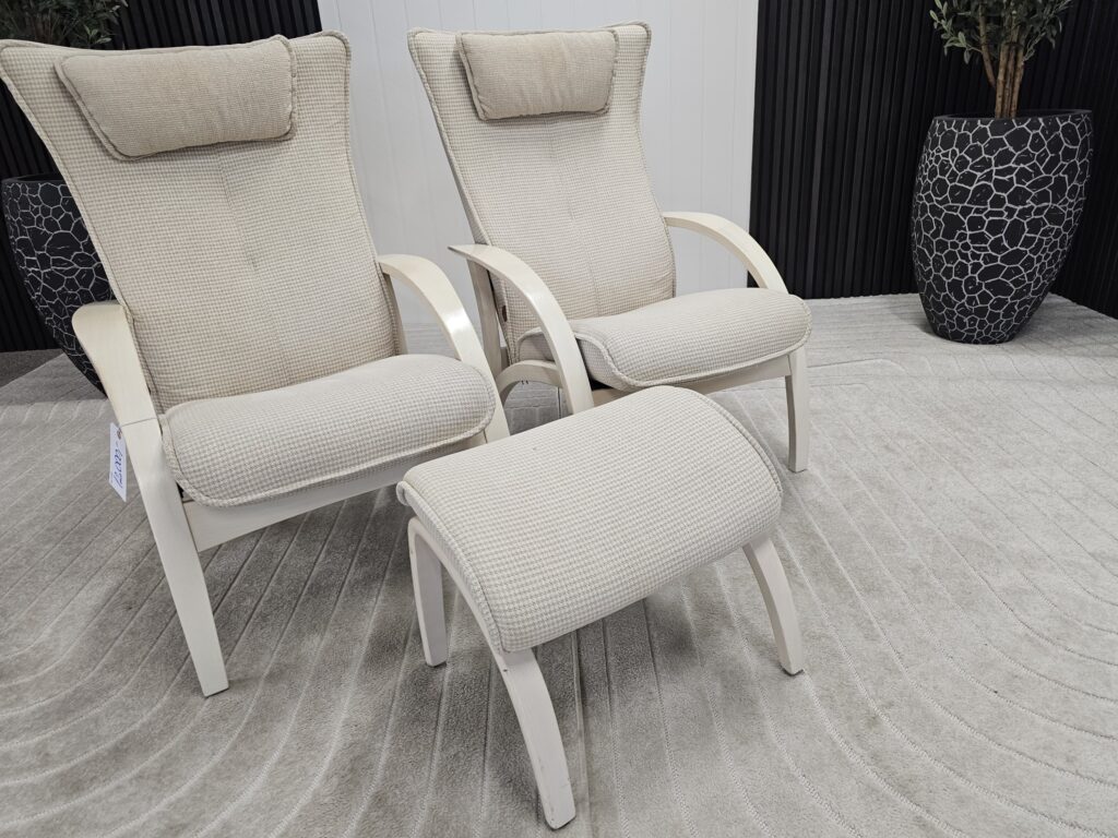 2 stk. Brunstad Delta Adventure lenestoler m/krakk
