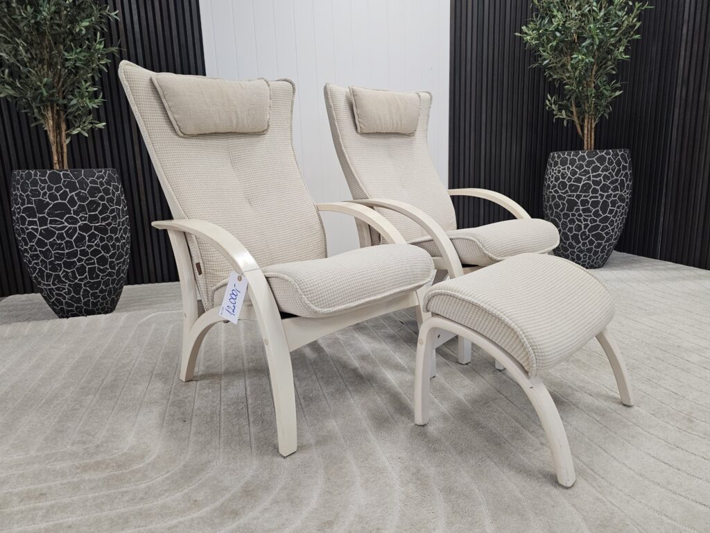 2 stk. Brunstad Delta Adventure lenestoler m/krakk