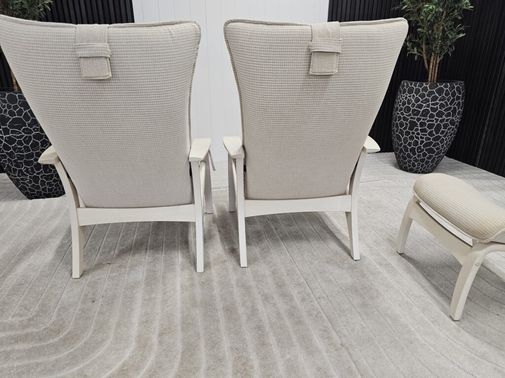 2 stk. Brunstad Delta Adventure lenestoler m/krakk