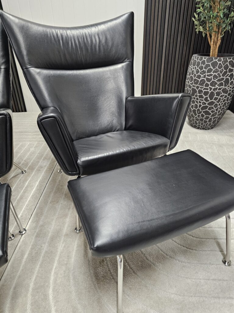 2 stk. Elegante lenstoler med unik design og komfort