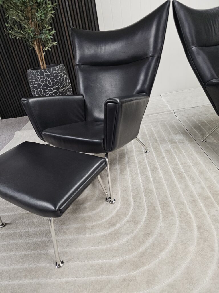 2 stk. Elegante lenstoler med unik design og komfort