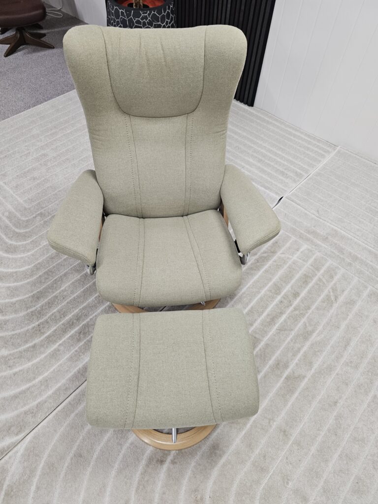 Stressless® Wing (M) Signatur lenestol m/krakk fra Ekornes