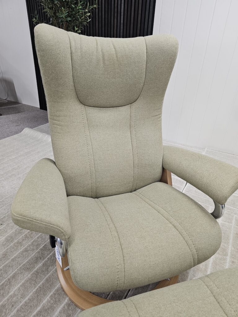 Stressless® Wing (M) Signatur lenestol m/krakk fra Ekornes