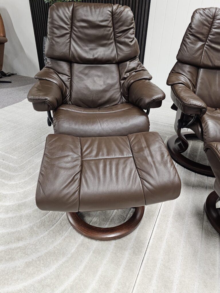 2 stk. Stressless® Reno (M+ S) lenestol m/krakk fra Ekornes