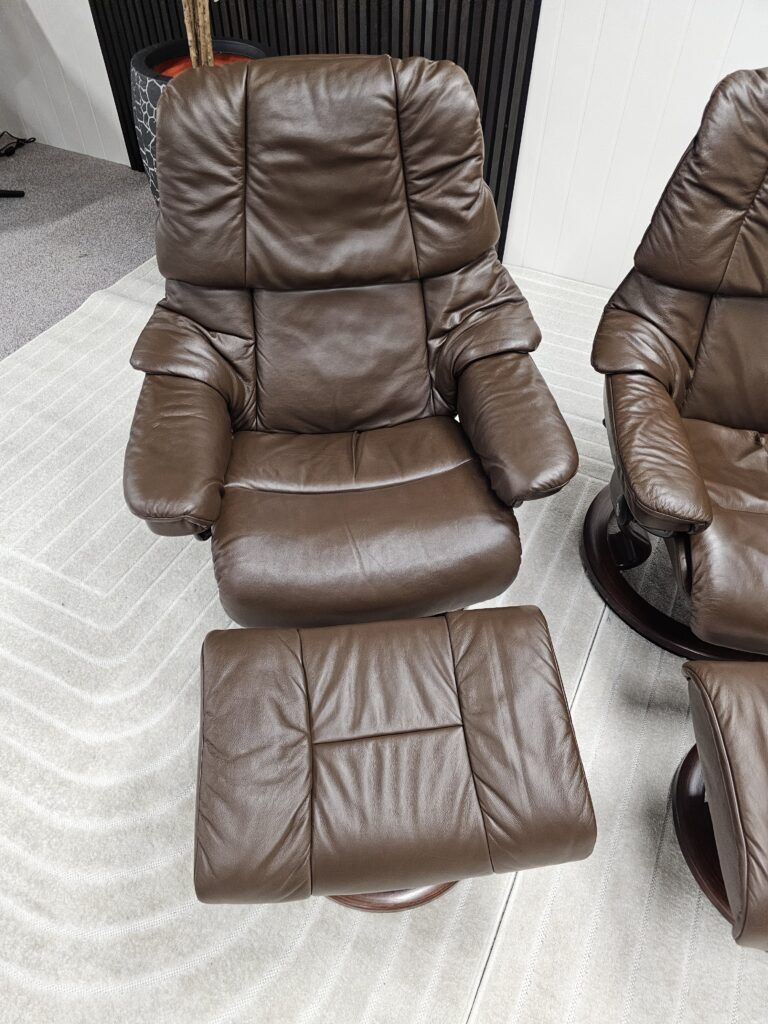 2 stk. Stressless® Reno (M+ S) lenestol m/krakk fra Ekornes