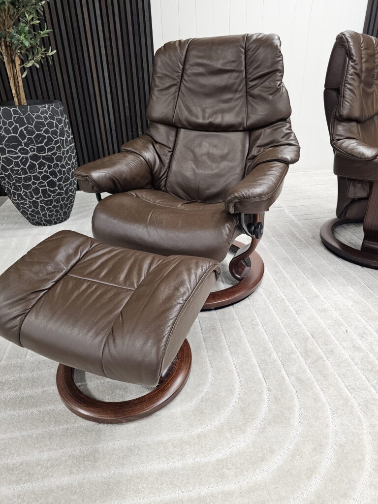 2 stk. Stressless® Reno (M+ S) lenestol m/krakk fra Ekornes