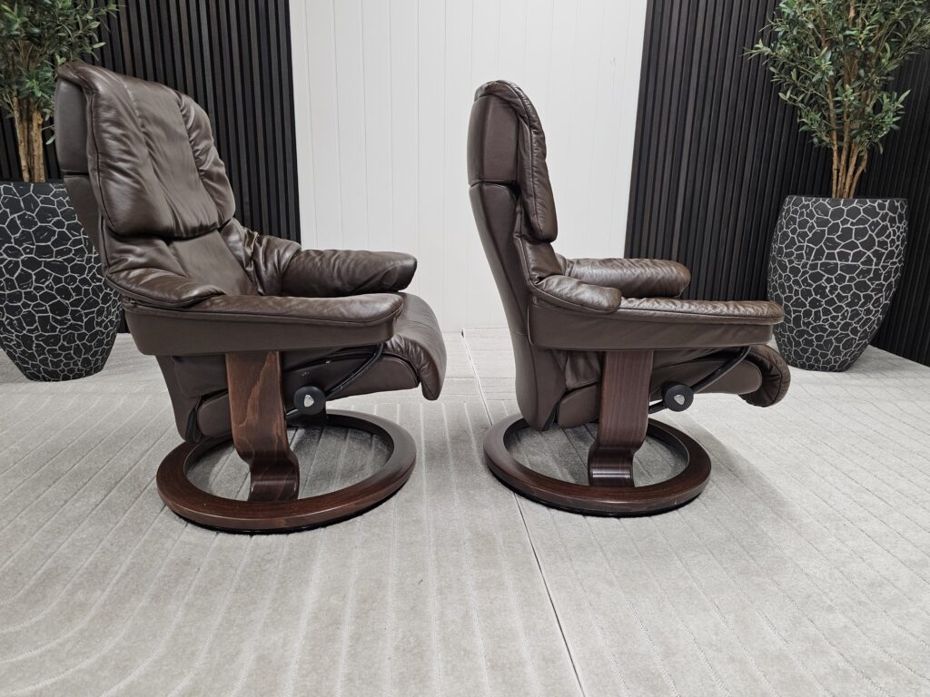 2 stk. Stressless® Reno (M+ S) lenestol m/krakk fra Ekornes