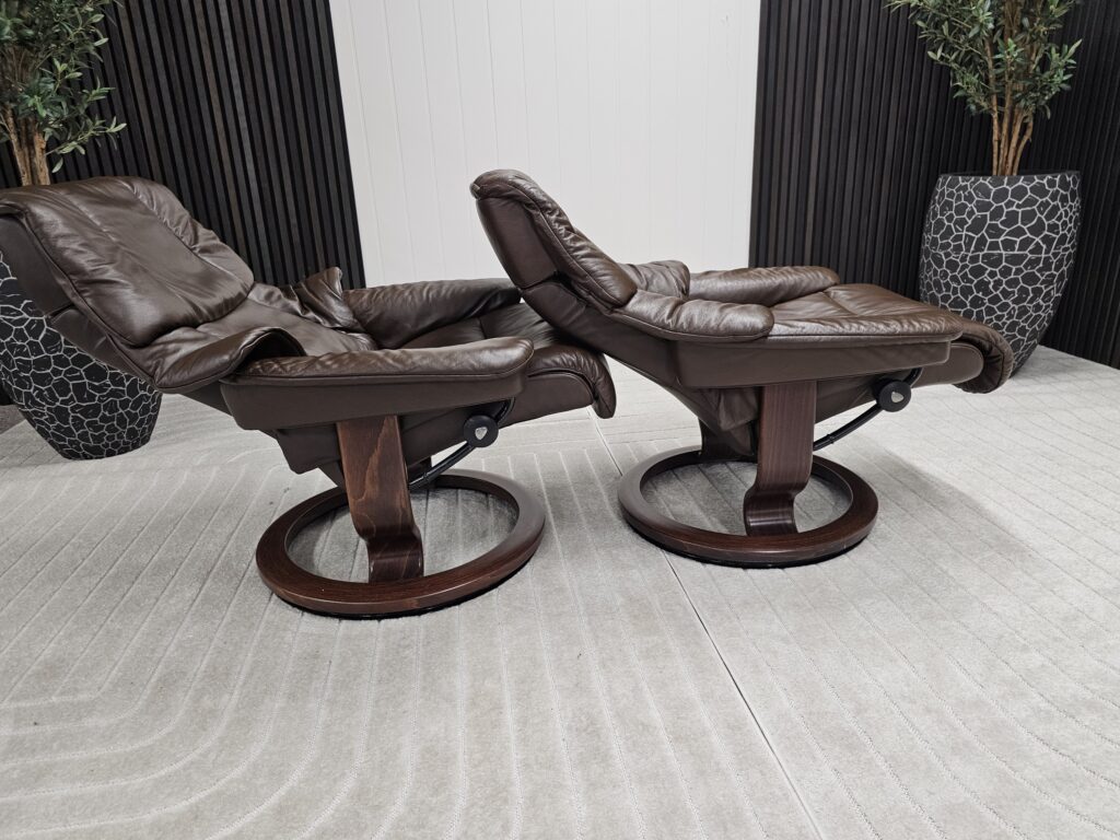 2 stk. Stressless® Reno (M+ S) lenestol m/krakk fra Ekornes