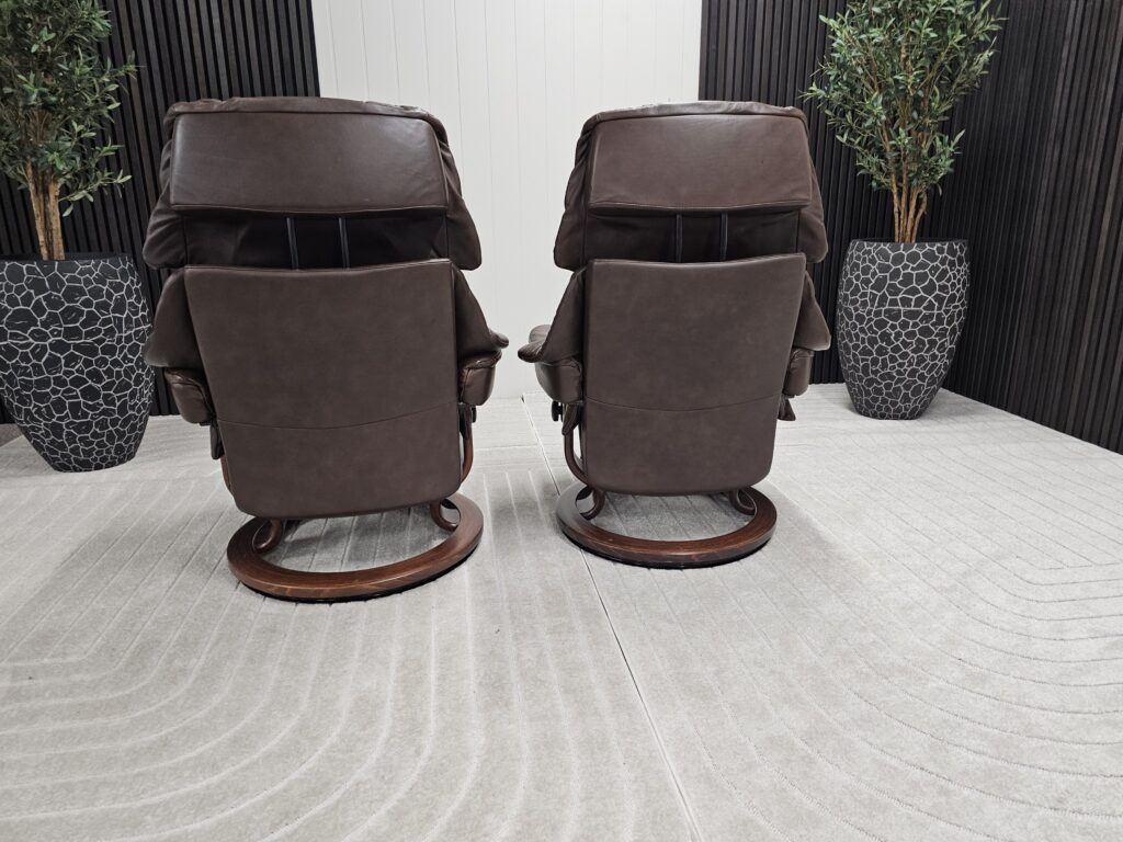 2 stk. Stressless® Reno (M+ S) lenestol m/krakk fra Ekornes