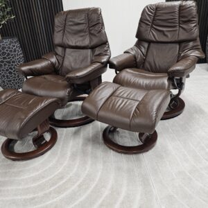 2025/10/1000090803-1-scaled.jpg 2 stk. Stressless® Reno (M+ S) lenestol m/krakk fra Ekornes