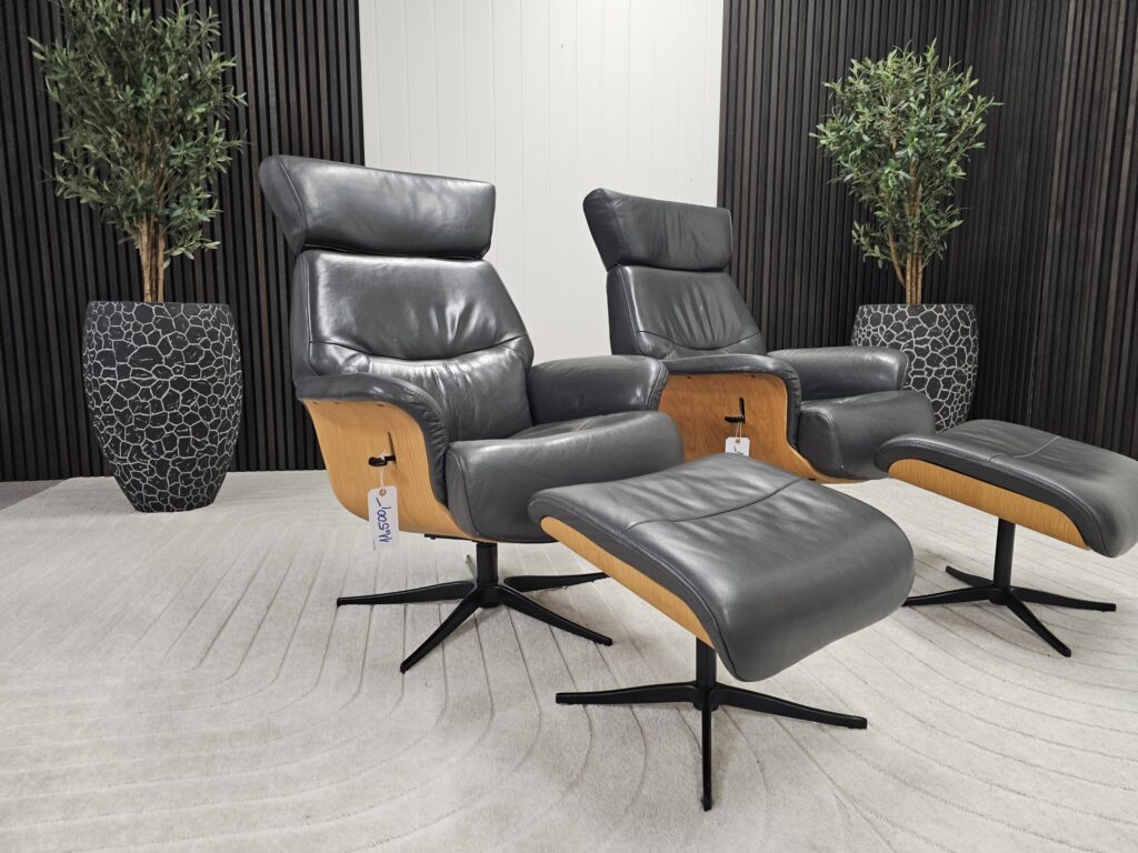 2 stk. Top-Line Baron lenestol m/krakk