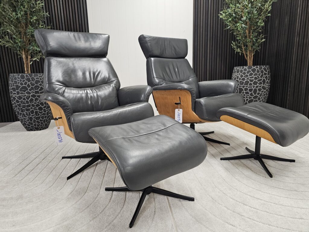 2 stk. Top-Line Baron lenestol m/krakk