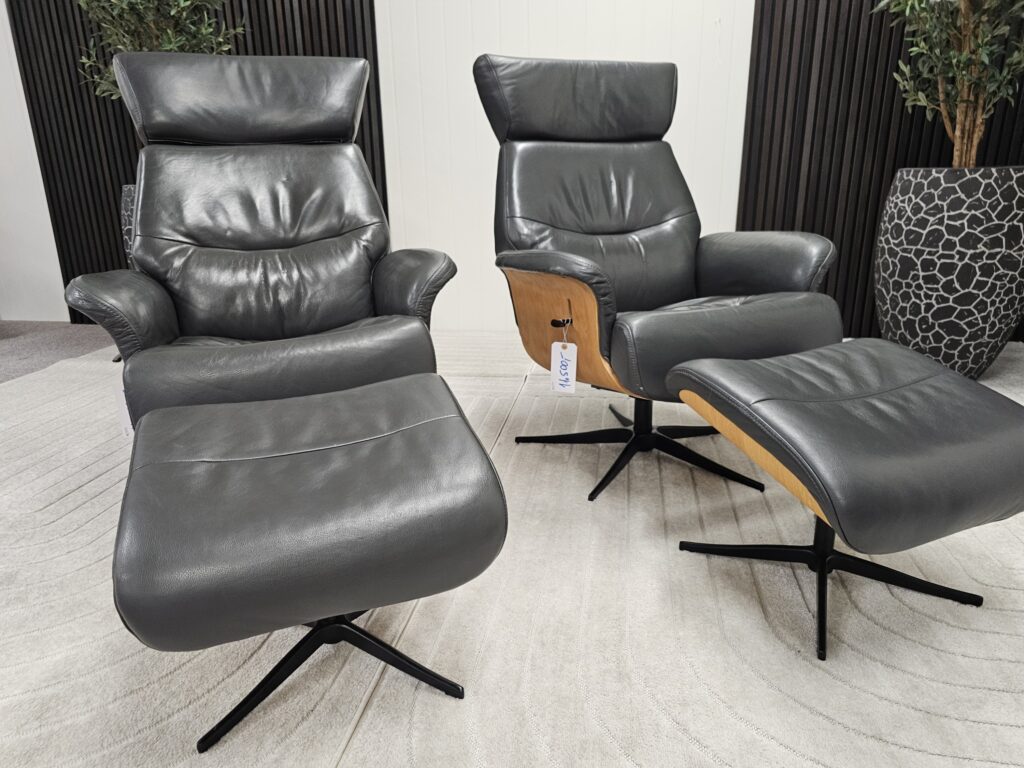 2 stk. Top-Line Baron lenestol m/krakk
