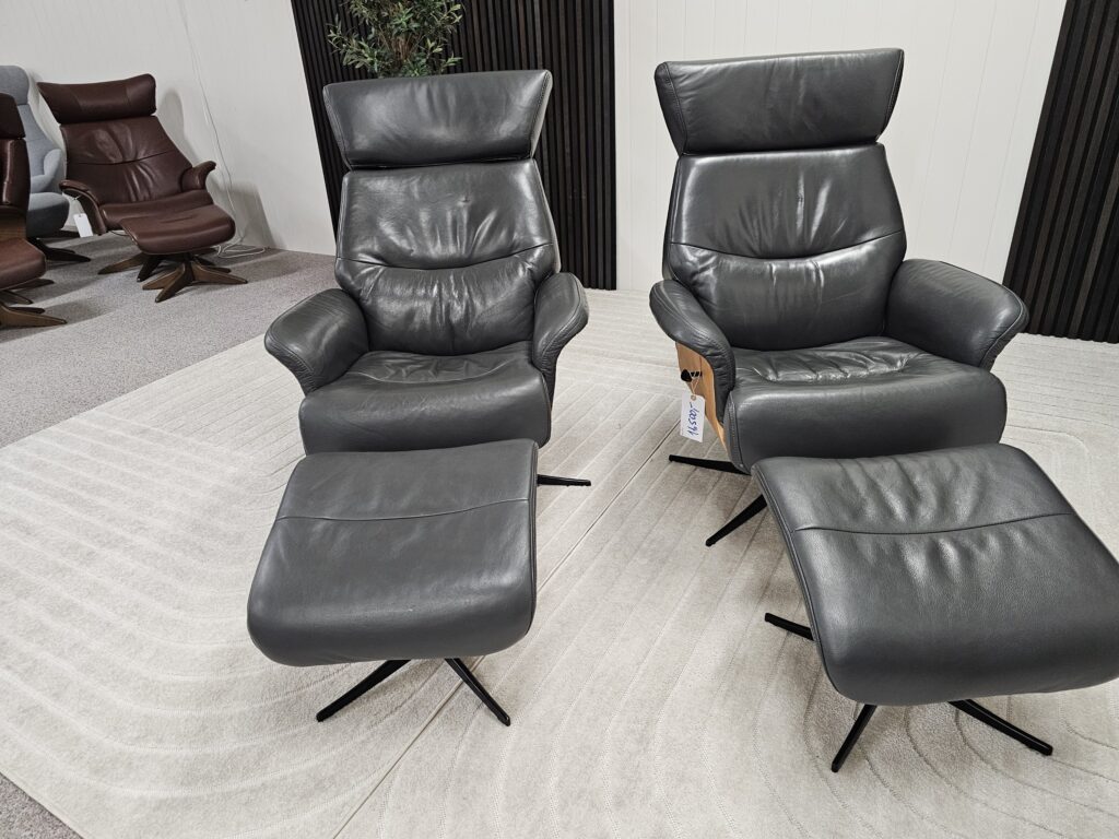 2 stk. Top-Line Baron lenestol m/krakk