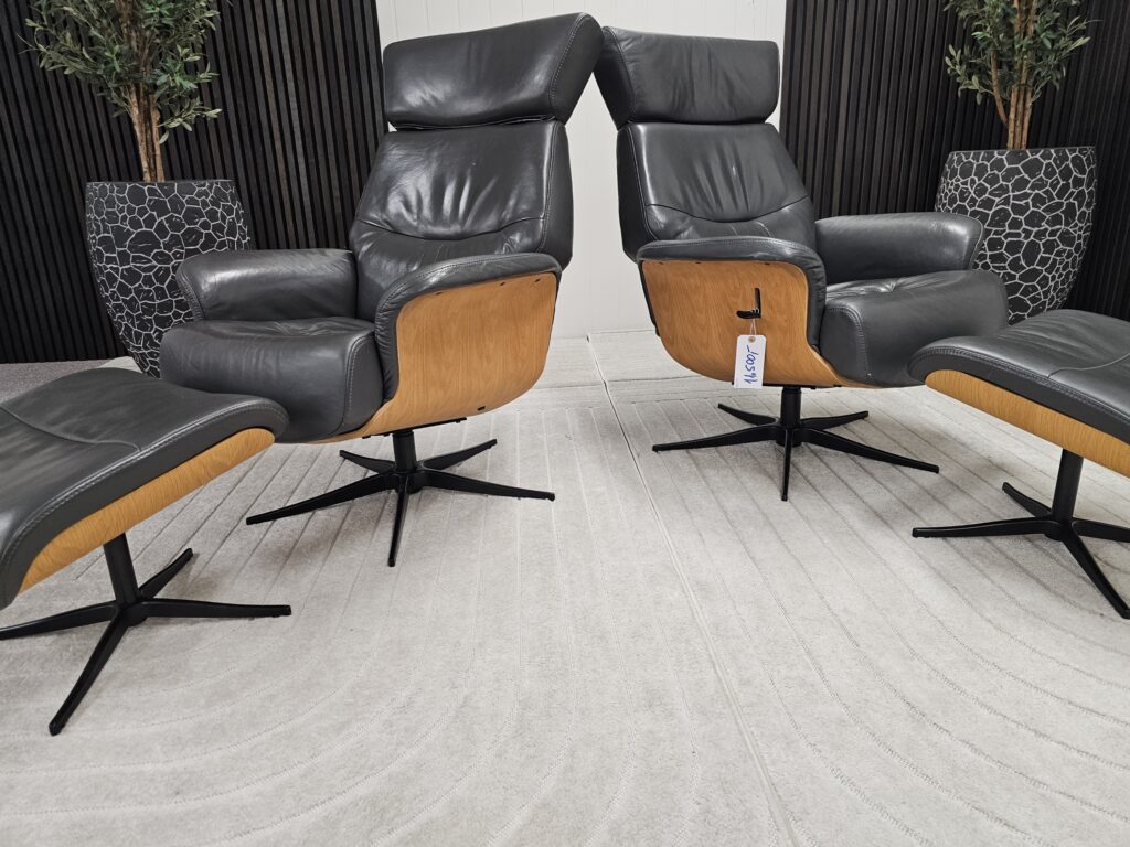 2 stk. Top-Line Baron lenestol m/krakk
