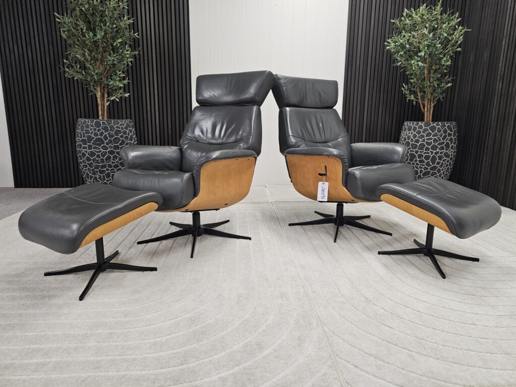 2 stk. Top-Line Baron lenestol m/krakk