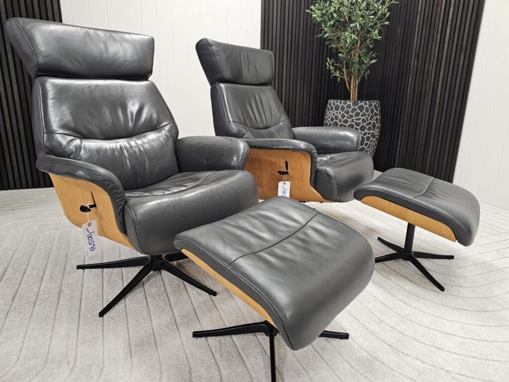 2 stk. Top-Line Baron lenestol m/krakk