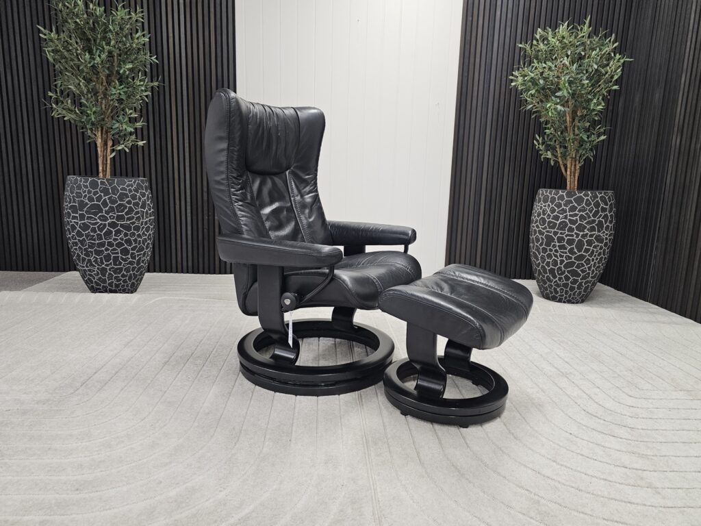 Stressless® Wing (M) m/krakk fra Ekornes