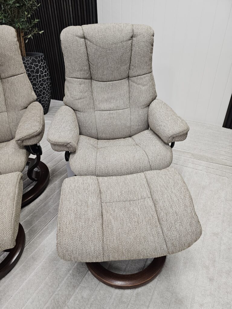 2 stk. Stressless® Mayfair (M) lenestol fra Ekornes m/krakk