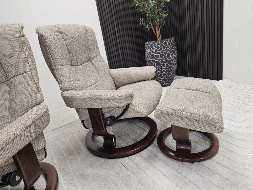 2 stk. Stressless® Mayfair (M) lenestol fra Ekornes m/krakk
