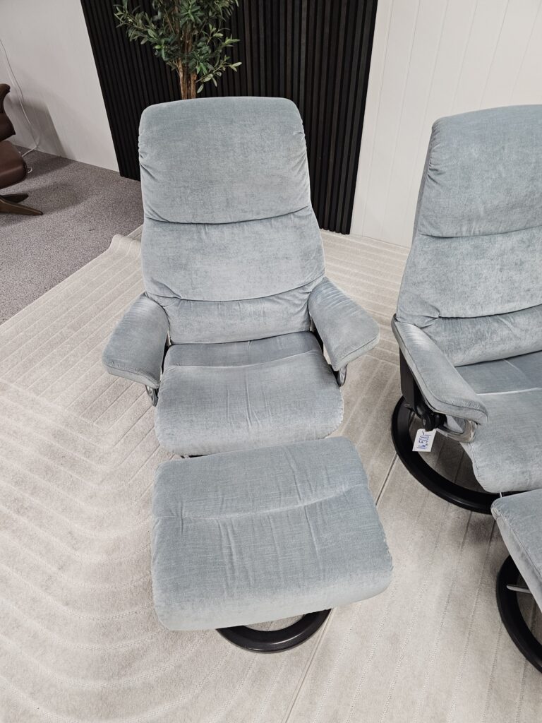 2 stk. Stressless® View (L) Signature m/krakk fra Ekornes