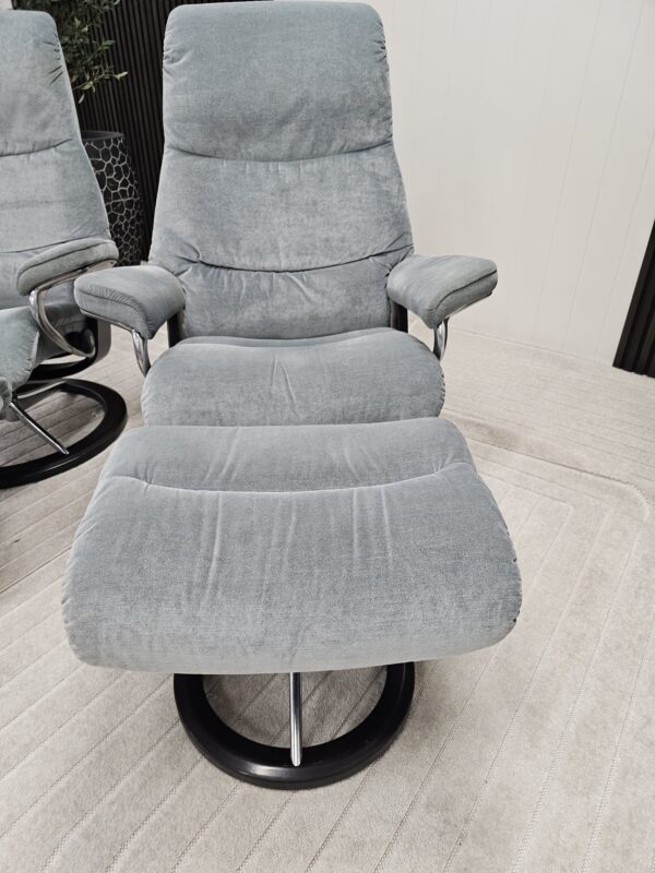 2 stk. Stressless® View (L) Signature m/krakk fra Ekornes