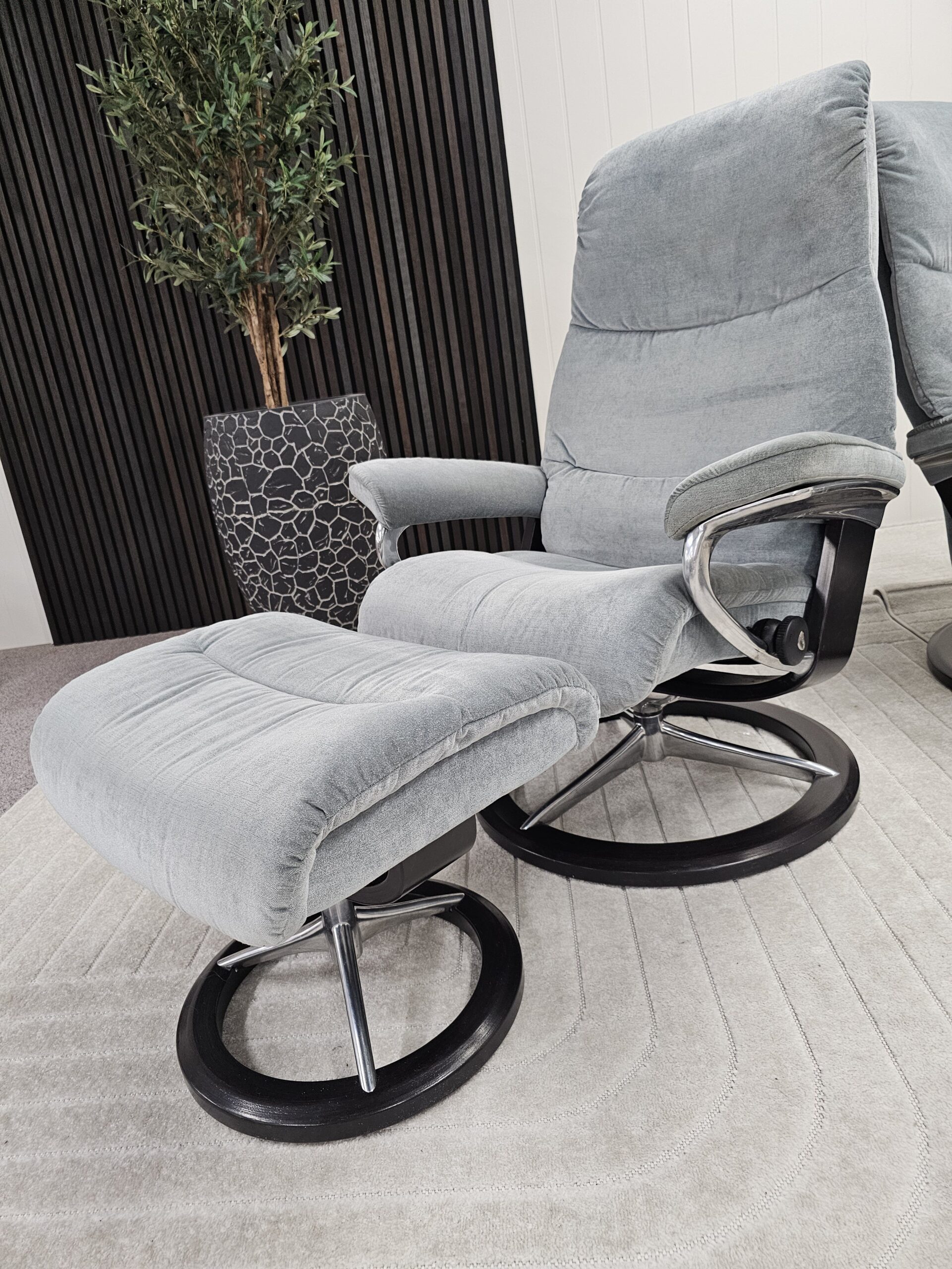 2 stk. Stressless® View (L) Signature m/krakk fra Ekornes - Bilde 15