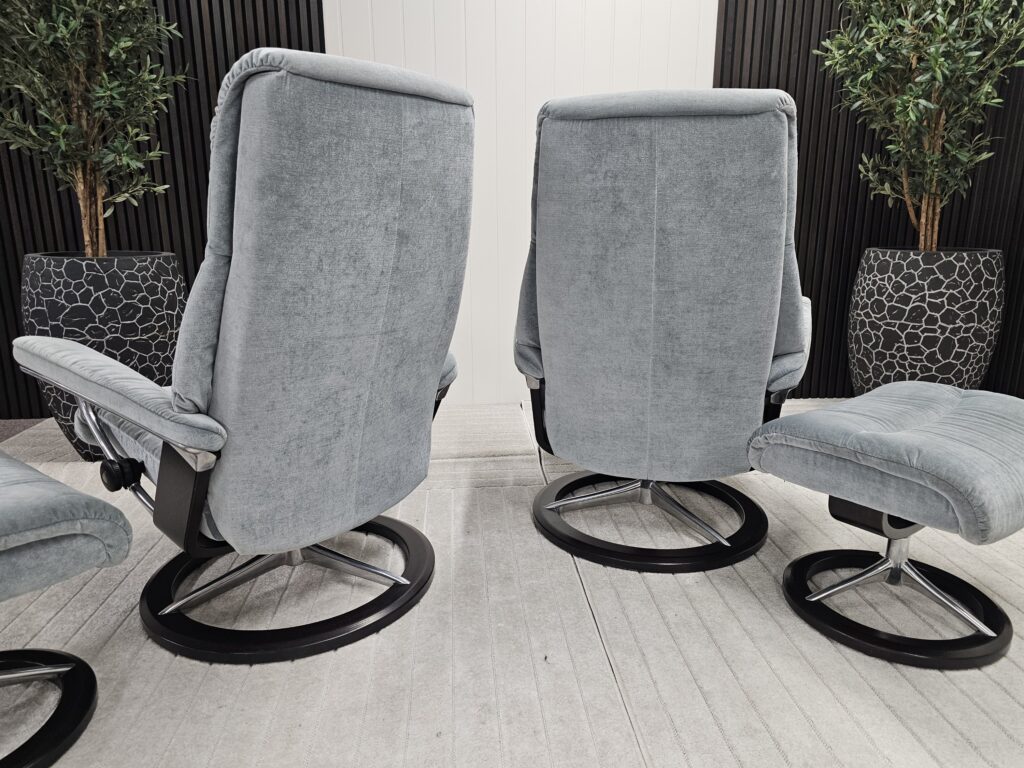 2 stk. Stressless® View (L) Signature m/krakk fra Ekornes