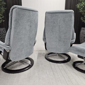 2 stk. Stressless® View (L) Signature m/krakk fra Ekornes - Bilde 4